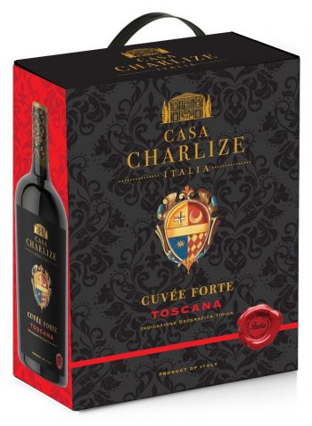 Casa Charlize Cuvée Forte Toscana Rosso IGT 300cl BIB